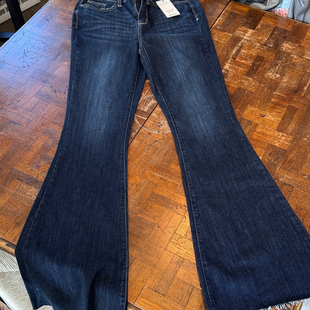 Judy Blue Dark Indigo Flare Jeans